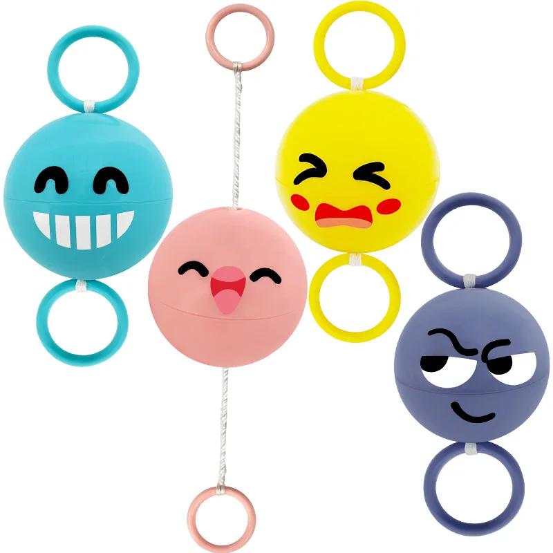 51mm Kawaii Rotating Flash Flying Ball Toy LED Luminous Cable Stress Relief Toy Kids Birthday Party Favors Classroom Prizes