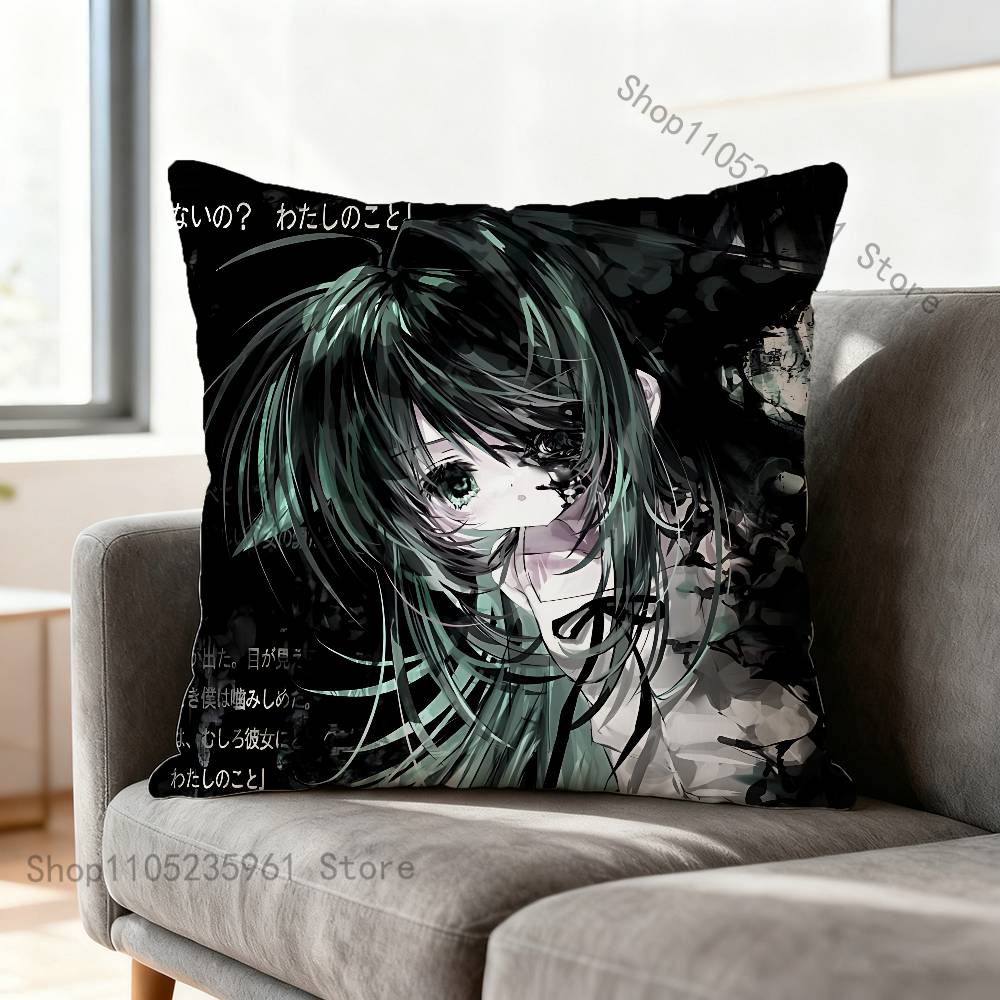 Saya No Uta Песня Сайи Наволочка для Дивана Комнаты Офиса Декор Печатный Защитный Чехол на Подушку Подарок на День Святого Валентина Индивидуальный