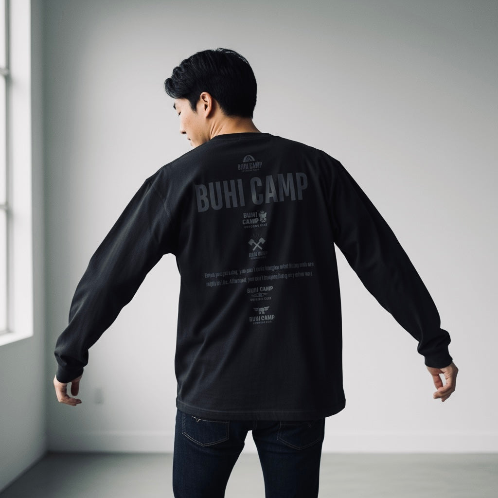 BUHI CAMP Logo Matching Long Sleeve T-Shirt (Owner)