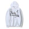 Solo Leveling Letter Print Streetwear Men Women Manga Hoodies Casual Loose Pullover Harajuku Unisex Sweatshirt Tops