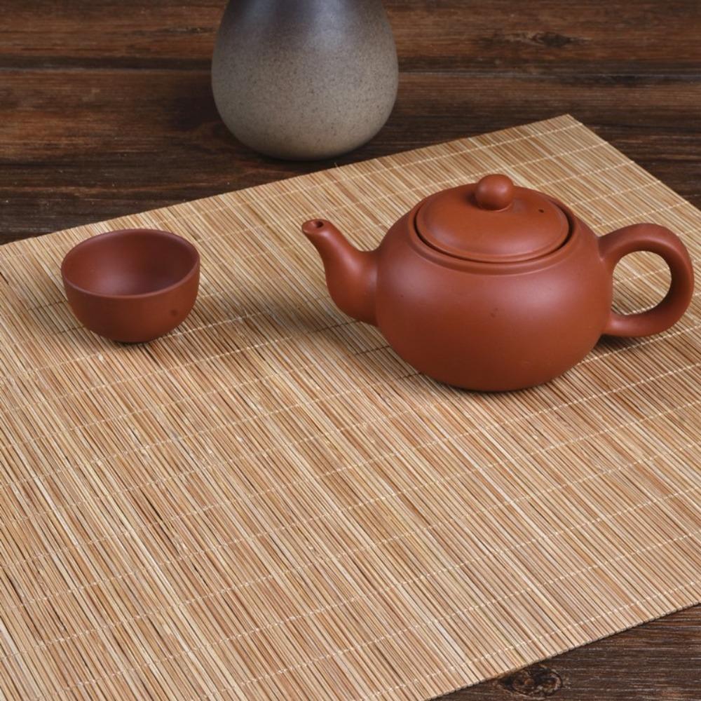 Japanese Style Tea Table Mat Insulated Placemat Eco-friendly Table Pad Tea Room
