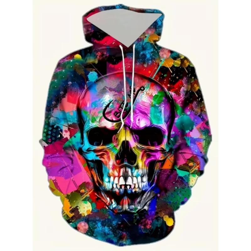 Мужская модная повседневная спортивная толстовка с капюшоном с 3D-принтом орла