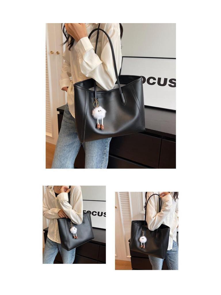 Женская универсальная сумка-тоут большой вместимости - Весенне-летняя сумка через плечо 2025 года для работы и поездок