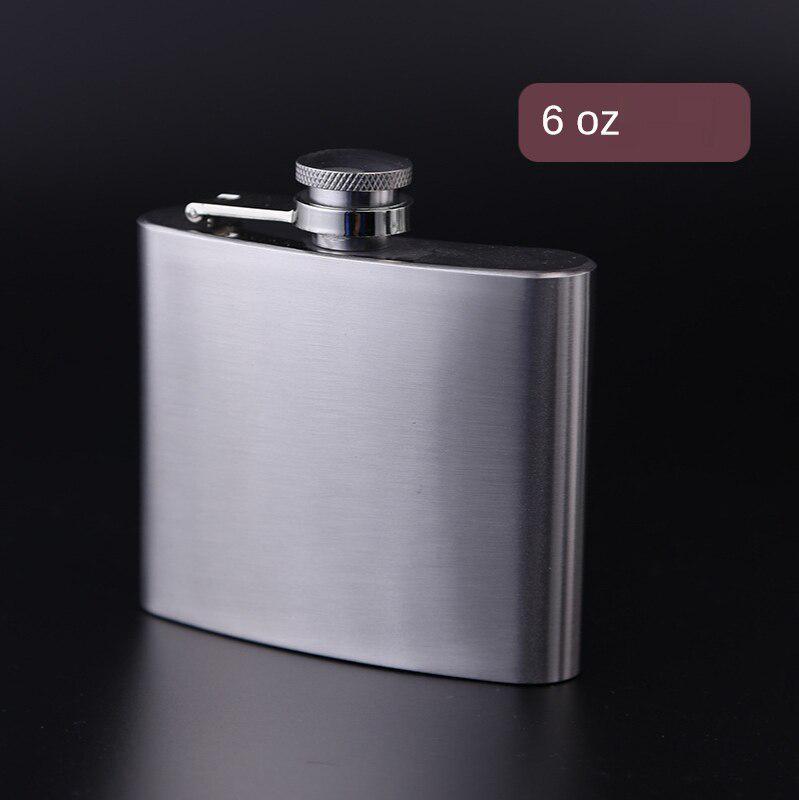 Утолщенная фляга из нержавеющей стали 304 Наслаждайтесь в любое время Портативная фляга Маленький мини-бар Маст-хэв Алкоголь Подарки для шаферов