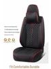 Универсальная полностью кожаная подушка на сиденье автомобиля для седана и внедорожника - Полный охват на 5 сидений