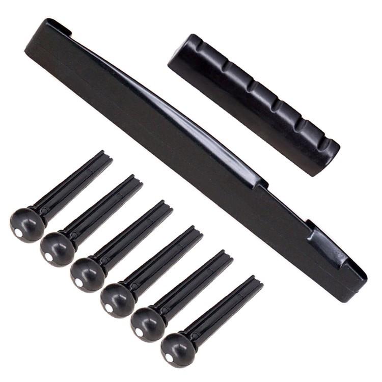 1,24-дюймовый гитарный верхний порожек и седло + бриджевый штифт, набор, пластик, горячий