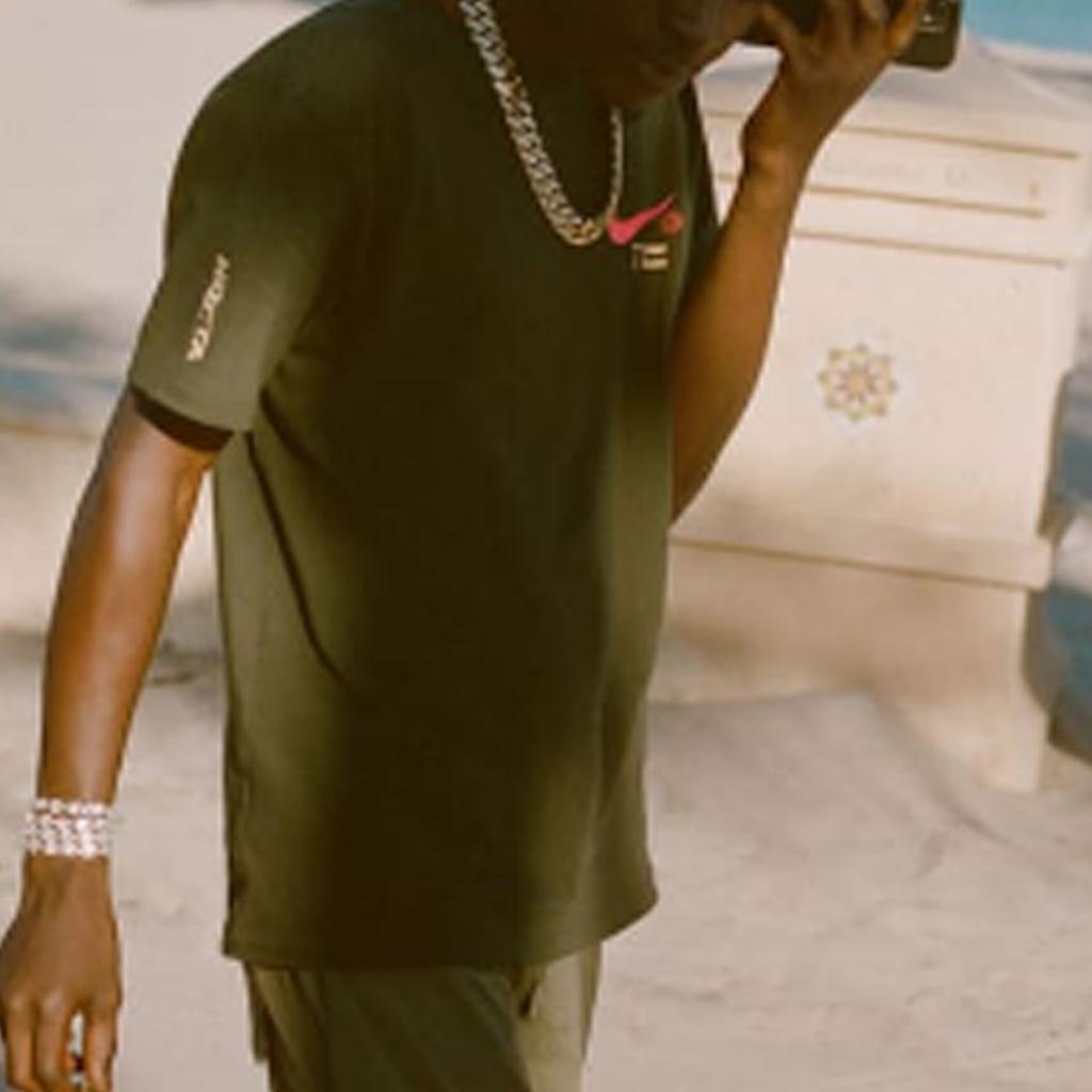 Nike Футболка Souvenir Cactus из X NOCTA Темный хаки (Азия) Мужская уличная одежда DR2631-355