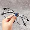 Classic Metal Round Frame Eyeglasses Women Optical Glasses Ultralight  Myopia Glasses Vision Care Eyewear -1.0~-4.0 Gafas