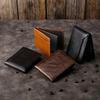 Unisex Card Wallet Document Folder Leather Cover Credit Card Holder Useful Driver License Holder