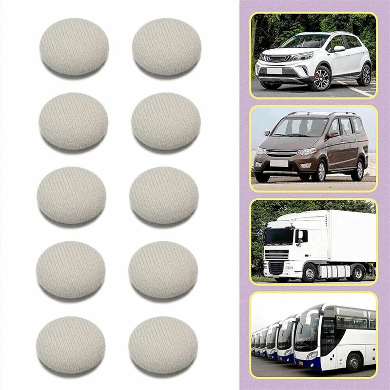60 шт. Крепежи для обивки крыши автомобиля Пряжка для ремонта отваливающейся ткани крыши Провисающая фиксирующая пряжка Автомобильный интерьер Потолок Фланель