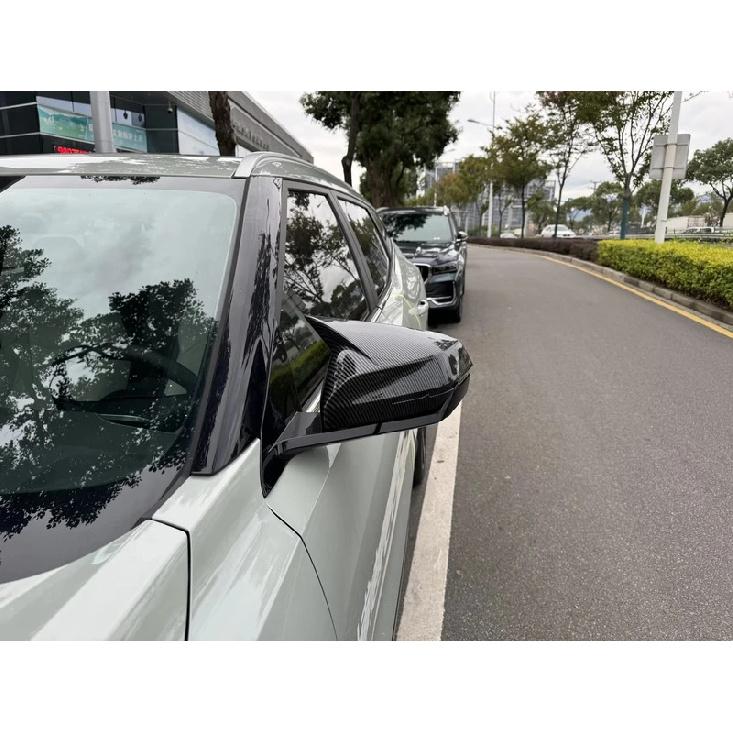 Для Geely Cityray Atlas Cool 2024 2025 ABS Углеродно-черный Накладка на крышку заднего вида двери Декоративная наклейка на колпачок заднего вида