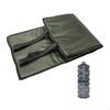 Dark Green Carp Fishing Unhooking Mat with Small Lure Box for Protecting Fishes Out of Water