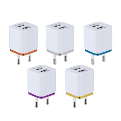 Двойное USB-зарядное устройство Двойная USB Универсальная зарядная головка 2.1A Универсальная USB-зарядная головка для мобильного телефона
