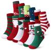 Теплые Взрослые Носки Узорные Рождественские Праздничные Носки Впитывающие Уютные Зимние