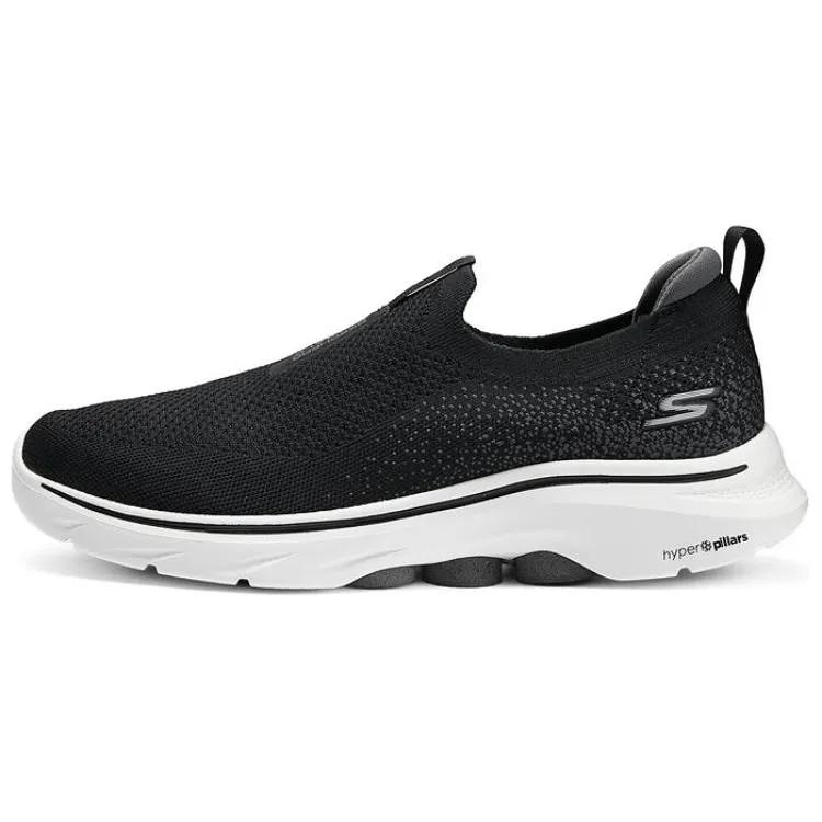 Skechers GO WALK 7 Cushioning Abrasion Resistant Breathable Moisture Wicking Lightweight Low top Casual Shoes Men's (Unisex) Walking Shoes