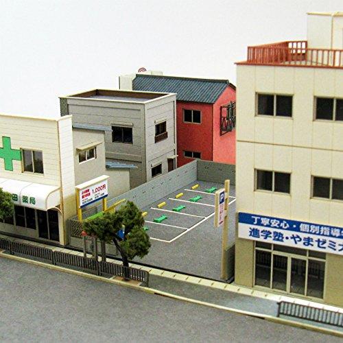 Sankei Nostalgic Diorama Series Парковка B Бумажная поделка 1/150 MP03-99
