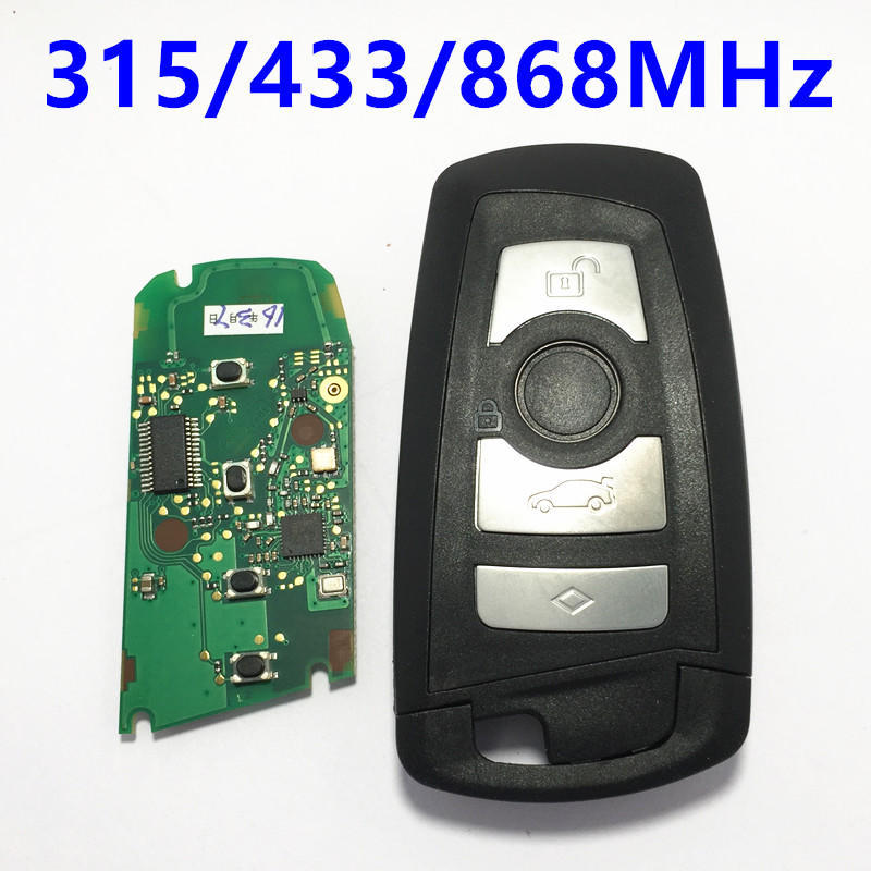 BMW F-шасси 5 7 серии 523 528 535 550 730 740 750 760 Дистанционный ключ/315 МГц/433 МГц/868 МГц/система CAS4/