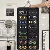 16 Slots Sunglasses Storage Hanging Bag Visible Glasses Display Rack Sunglasses Organizer  Bedroom
