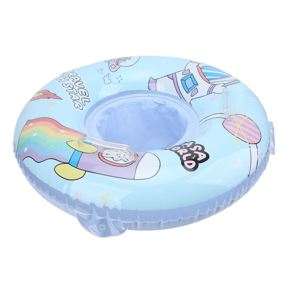 70cm 27.56in Baby Floats Inflatable Swimming Ring Environmental PVC with Safety Seat for Children