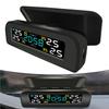 Давление в шинах в режиме реального времени Цветной ЖК-дисплей TPMS для мониторинга в реальном времени Сигнализация утечки воздуха Двойные варианты зарядки для безопасного вождения