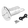 316 Stainless Steel 1.5in Boat Deck Fill Filler Water Tank Cap Accessories for Marine Yacht