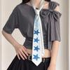 Casual Y2K Star Tie Fashionable Y2K Retro Pentagram Tie Sweet Hand Tied Multi-Functional Belt Necktie Suit Accessories