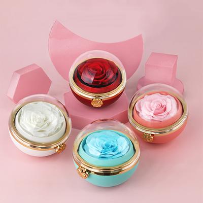 Декоративная упаковка ко Дню святого Валентина с розами, вечная цветочная коробка, уникальный подарок, аксессуары для дня рождения