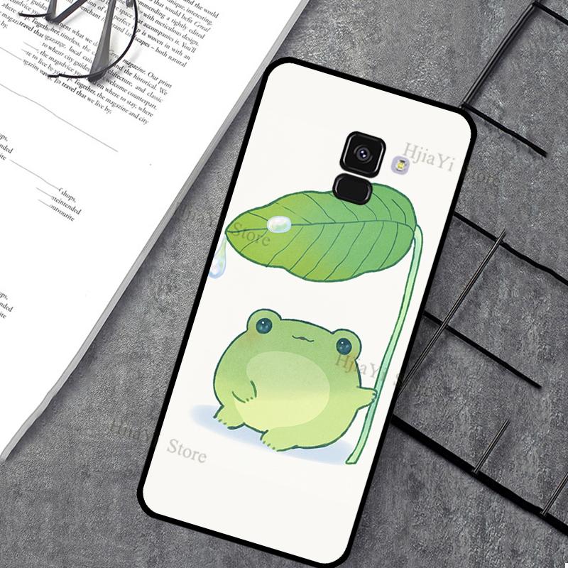 Милый чехол-лягушка для Samsung J5 J7 J3 2017 J1 A3 A5 2016 A6 A8 Plus J4 J6 J8 A7 A9 2018 Чехол для телефона