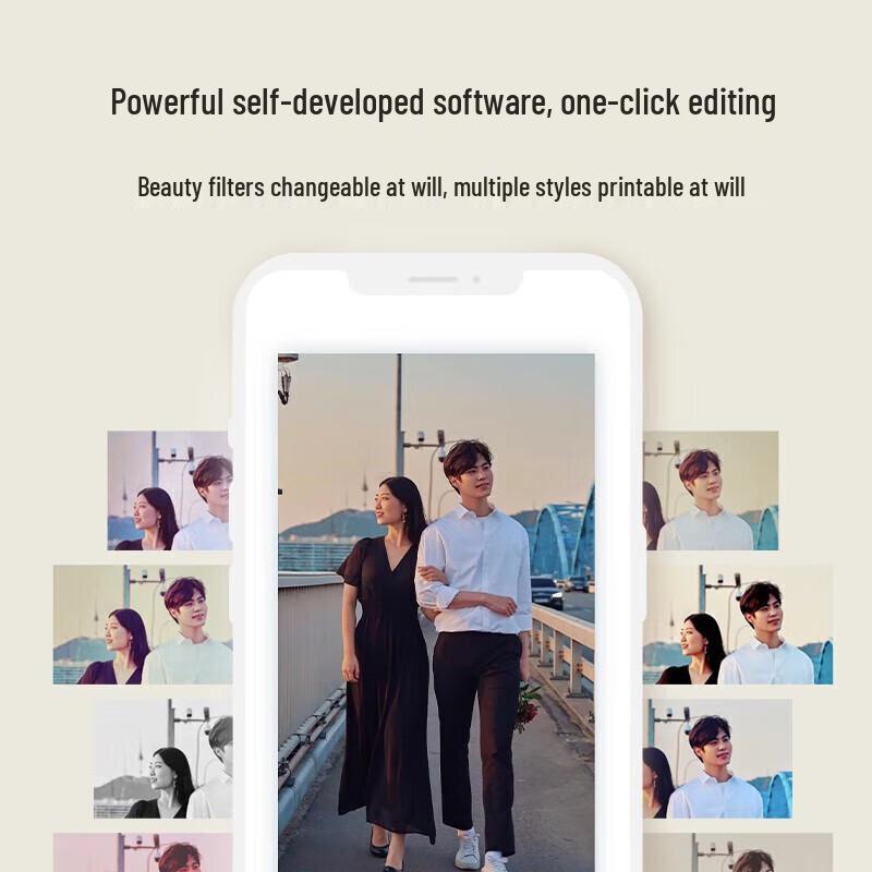 Портативный беспроводной фотопринтер HPRT, штекер CN (адаптер в комплекте)