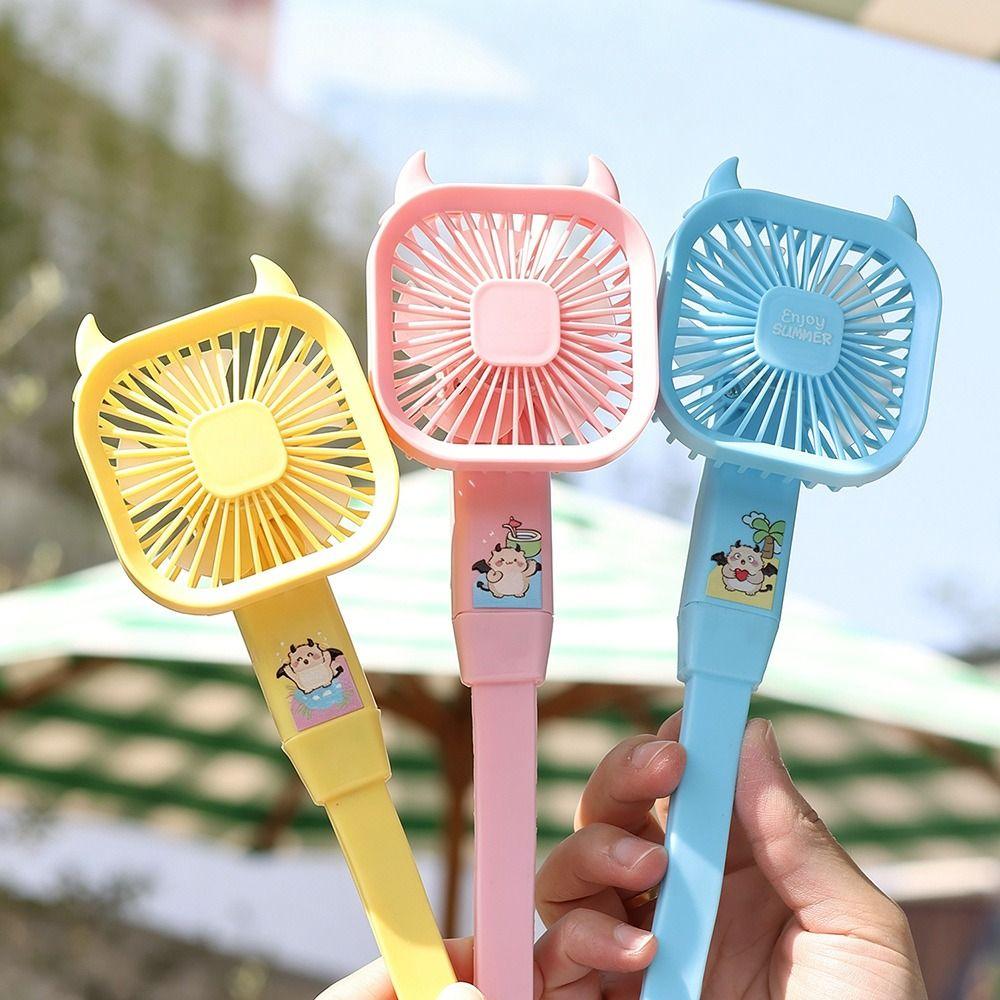USB Charging Fan 360° Rotate Handheld Fan Portable Baby Stroller Mini Fan Stroller Accessories