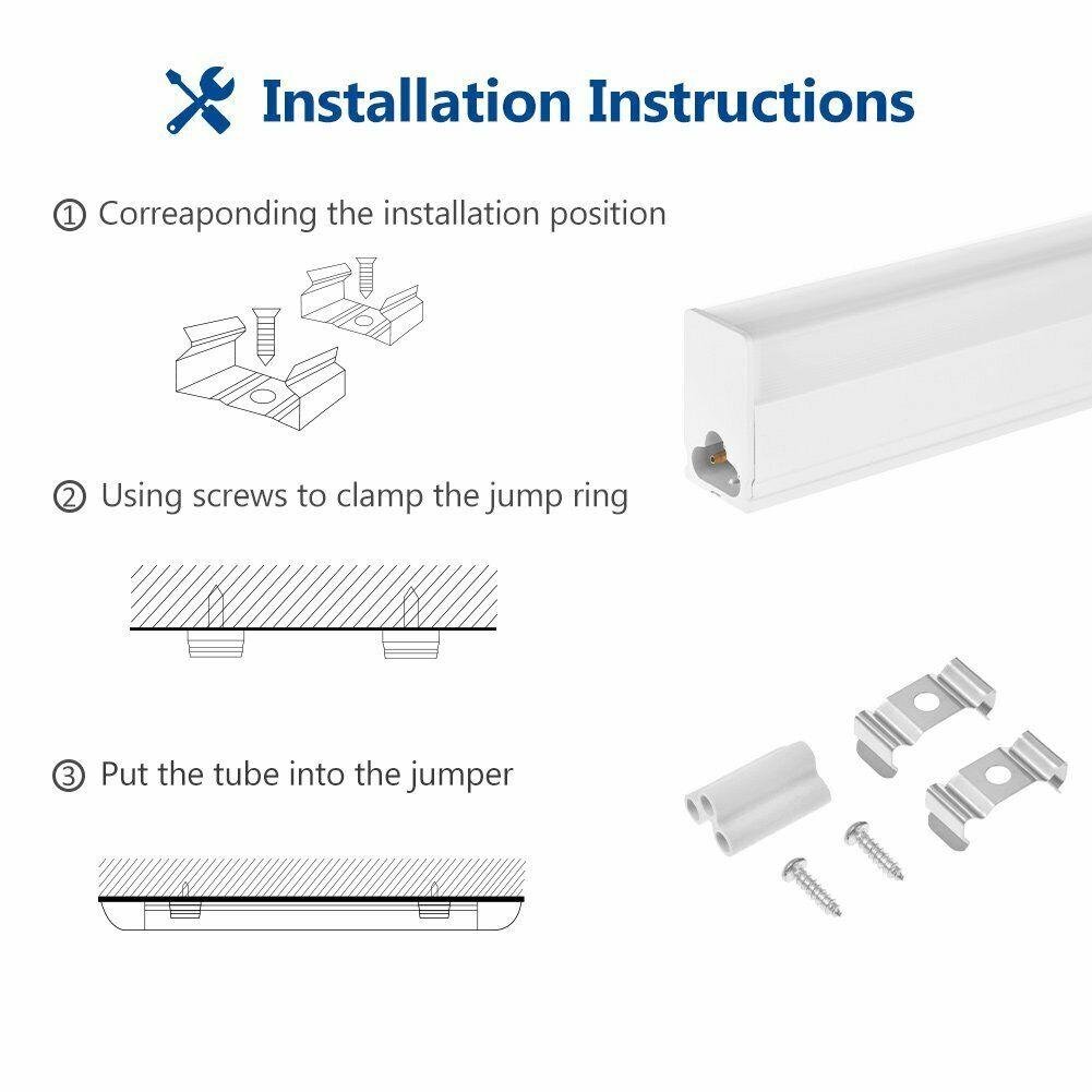 T5 светодиодный ламповый светильник 220 В, светодиодный кухонный настенный светильник, трубка 6 Вт, 29 см, лампы вкл/выкл, домашний кабинет, ночное освещение с вилкой европейского стандарта