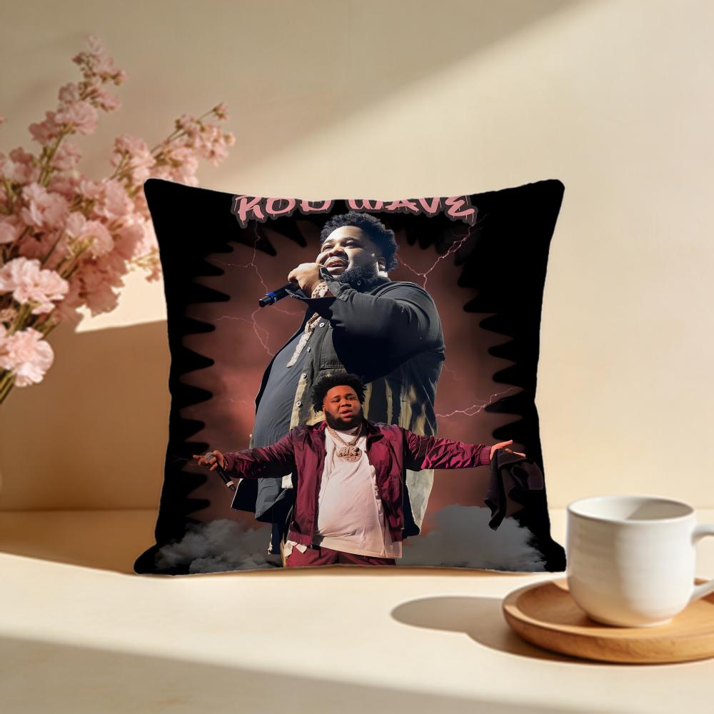 Trendy RRod Waveew Cushion Cover Stylish Washable Pillow Cover Ideal for Couch Bedroom Car Decoration