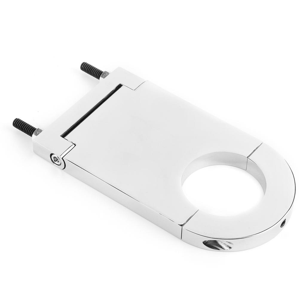 Chrome Aluminum 4 1 2  Steering Column Drop RSRS725C Fit for 2  Columns for SBC BBC 350