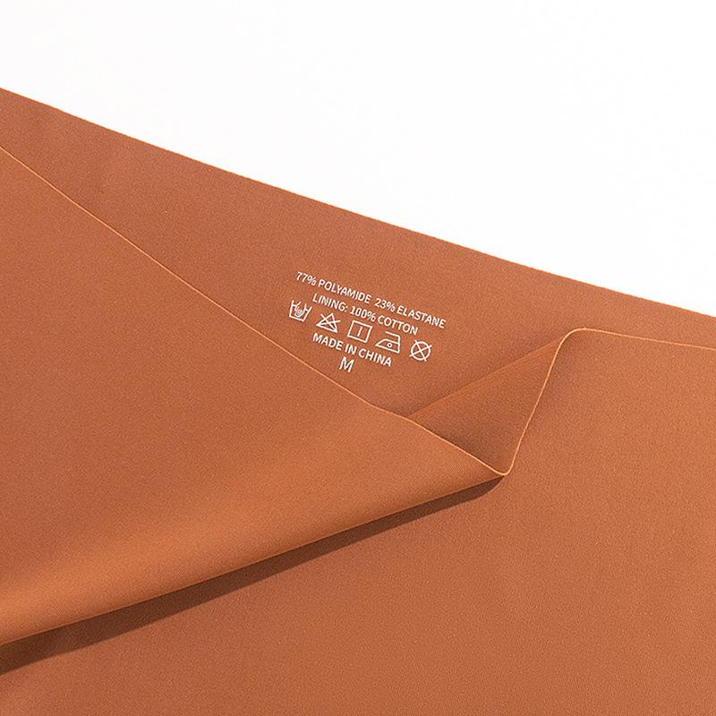 Бесшовное быстросохнущее нижнее белье из ледяного шелка со средней талией для женщин без бедер и живота. Удобные женские трусы для спорта и фитнеса.