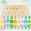 Montessori Children's Educational Toys: 3-in-1 Logarithmic Shape and Number Silicone Board