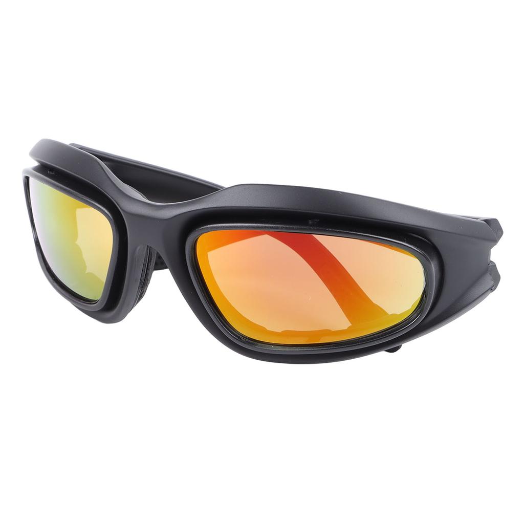 Polarized Motorcycle Riding Goggles Reduce Glare Full Frame Windproof Cycling Glasses with
