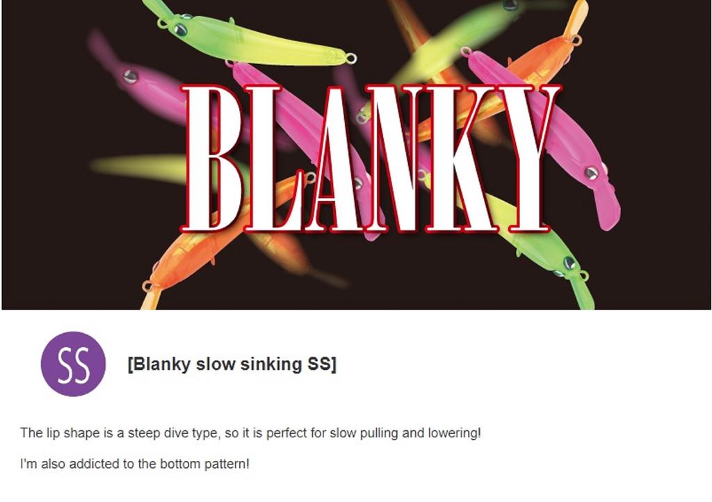 Rob Lure Blanky SS 48 мм 3,2 грамма Тонущая приманка 08 (2698)