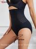 Flarixa Бесшовные трусики с высокой талией и плоской талией, утягивающие трусы для коррекции живота, нижнее белье для похудения, дышащее формирователь тела