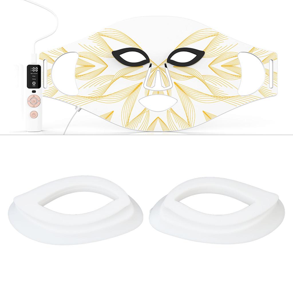LED Photon Facial Cover Eye Cover Silicone Protective Eye Patch for Skin Rejuvenation Face Guard Device