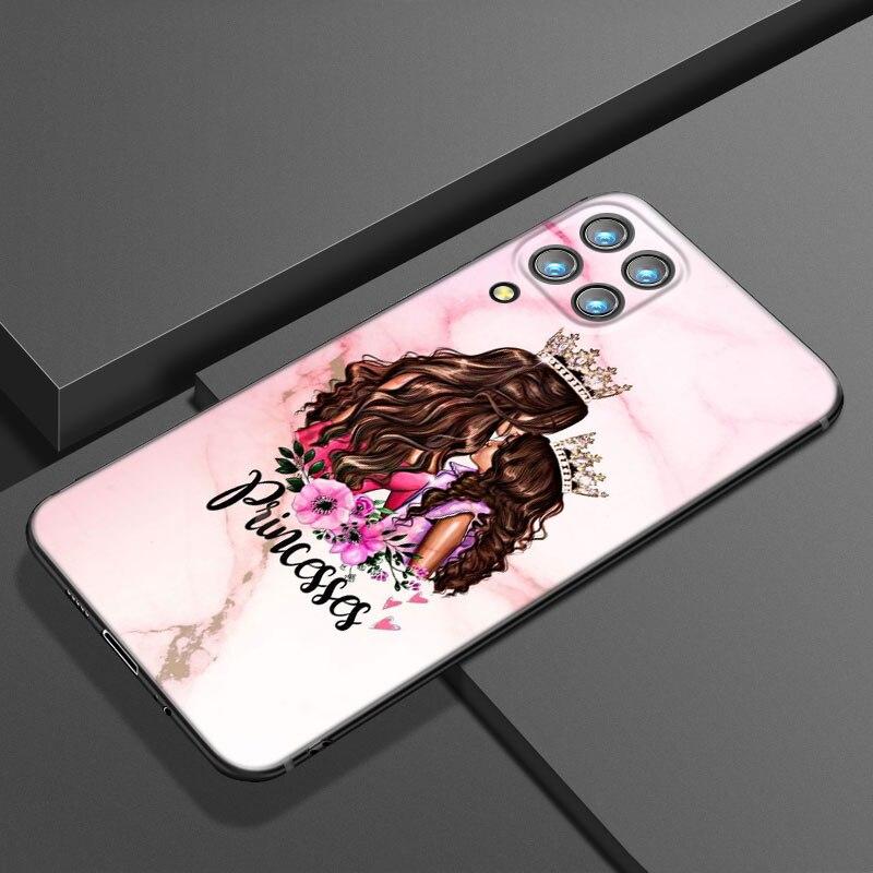 Beautiful Mother Daughter Son Phone Case For Samsung A21 A30 A50 A52 S A13 A22 A32 4G A23 A33 A53 A73 5G A12 A31 A51 A70 A71 A72
