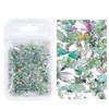 1 Pack Irregular Nail Crystal Gravel Glass Crushed Stones Jade For Nails Decoration Accessories Parts Manicure Rhinestone Charms