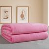 Cozy Flannel Blanket Coral Fleece Throw for Sofa Bed Winter Warm Office Nap Blanket