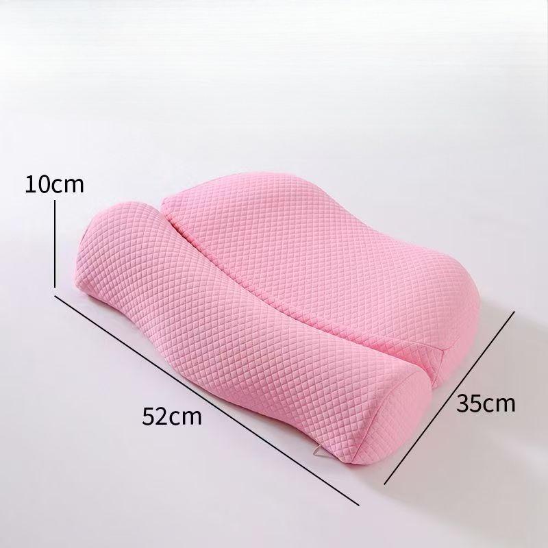 Подушка для шеи, контурная подушка из пены с эффектом памяти, подушки для сна на боку, эргономичная ортопедическая подушка для сна