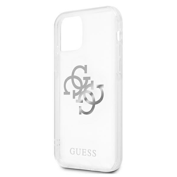 Guess Guhcp12Lks4Gsi Iphone 12 Pro Max 6,7 Transparent Hardcase 4G Silver Charms Collection