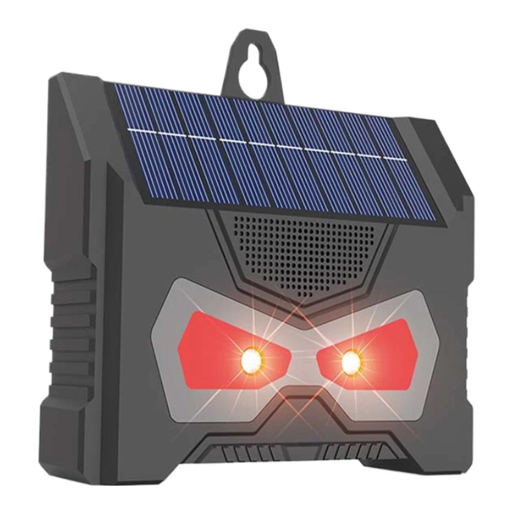 Solar Ultrasonic Animal Repeller Deer Deterrent Devices with LED Flashing Light Deer Dog Squirrel Skunk Cat Repellent Devices
