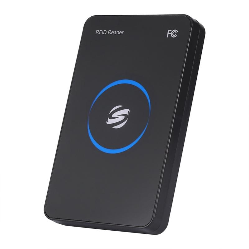 Бесконтактный HF RFID USB-считыватель смарт-карт 13.56 МГц для одной карты MF1 S50 S70