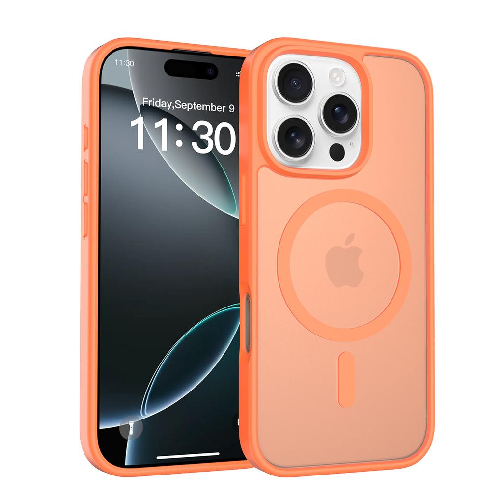 Магнитный матовый чехол для For Iphone 17E 16E 17 Air 16 Pro Max 1 Plus 14 13 Mini 12 11 16Pro Mag Safe Аксессуары для чехла телефона