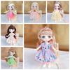 Подвижный сустав Kawaii Bjd кукла 1/8 милая Bjd аниме кукла 16 см аниме глаза игрушки куклы DIY детские игрушки