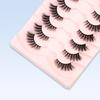Middle East Half-eye 3D Short Cat Eye Eyelashes 7 Pairs of False Eyelashes Simulated End-of-eye Half-section