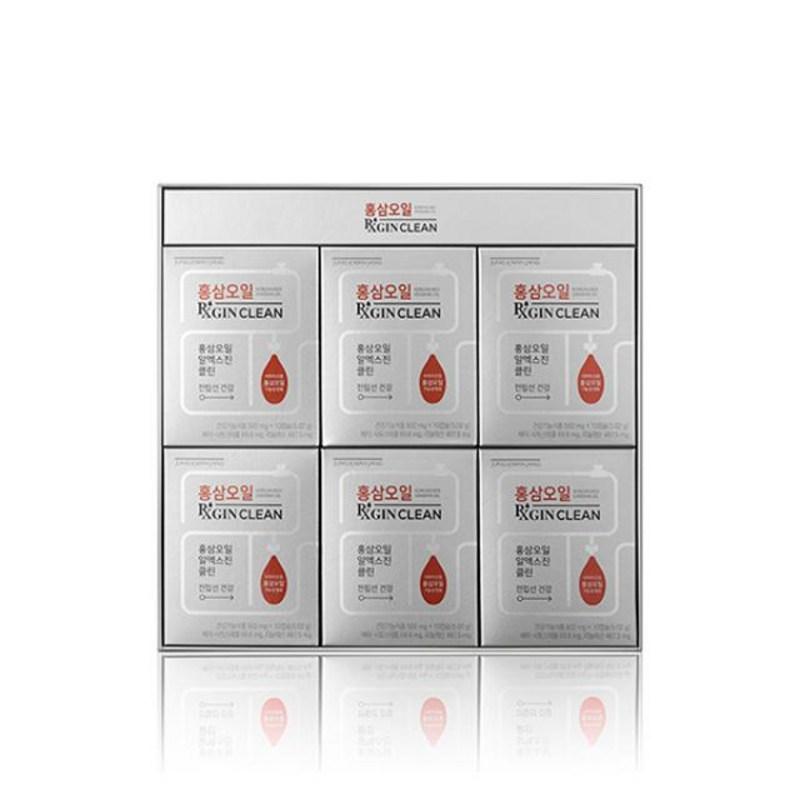 Красный женьшень CheongKwanJang Масло RXGIN CLEAN RXGIN CLEAN 60 капсул, 60 таблеток, 1 шт.